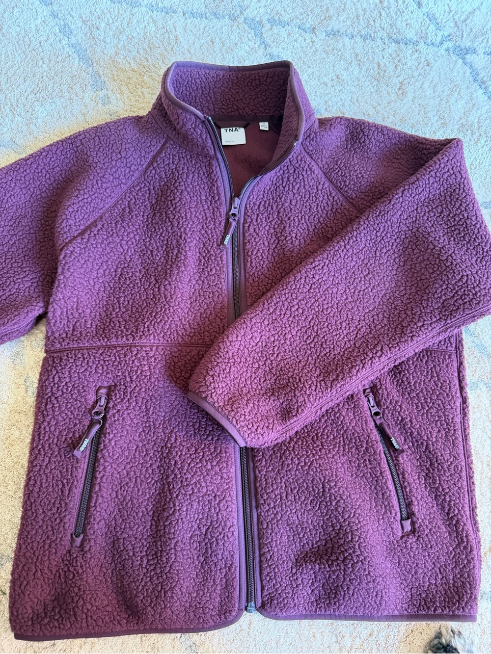Aritzia Full Zip Fleece